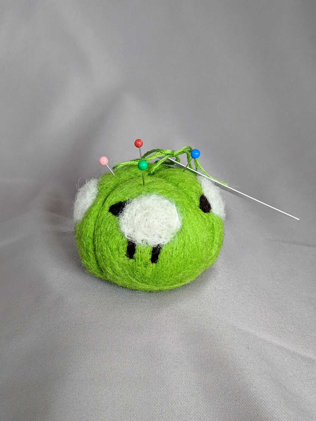 Felted pin cushion