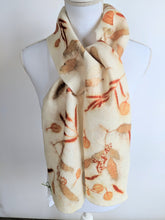 Merino Eco-print scarf