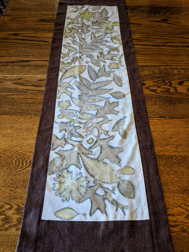 Linen & Raw Silk Table Runner